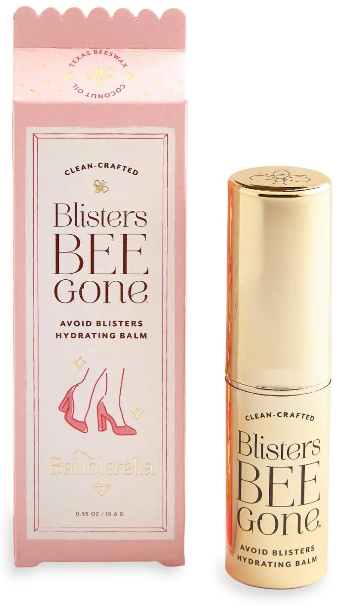 | Blisters Bee Gone™ | Blister Prevention Hydrating Balm | Fragrance Free | 100% Pure Texas Beeswax | Fast-Drying Formula