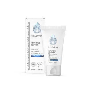 | Face & Neck Cream | With Argireline, Niacinamide & Hyaluronic Acid | Lightweight & Hydrating | 1.69 fl oz | 1 Pack