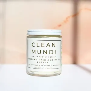 | Whipped Hair and Body Butter | Intense Moisture and Hydration | 8oz (Vanilla Coconut)