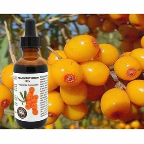 100% Pure Sea Buckthorn Fruit, Berry Oil (Cold