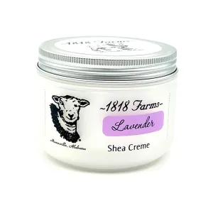 1818 Farms Shea Creme, 8 Fluid Ounces (Lavender)