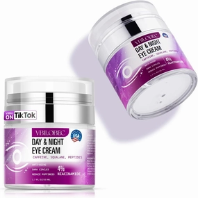 2025 Latest Caffeine Eye Cream:[30  SGS Certified] [Used by Over 1M Fans] Anti-aging Eye Cream to eliminate dark circles, puffiness, and fine lines.1.7 fl oz, for Women& Men,2PC