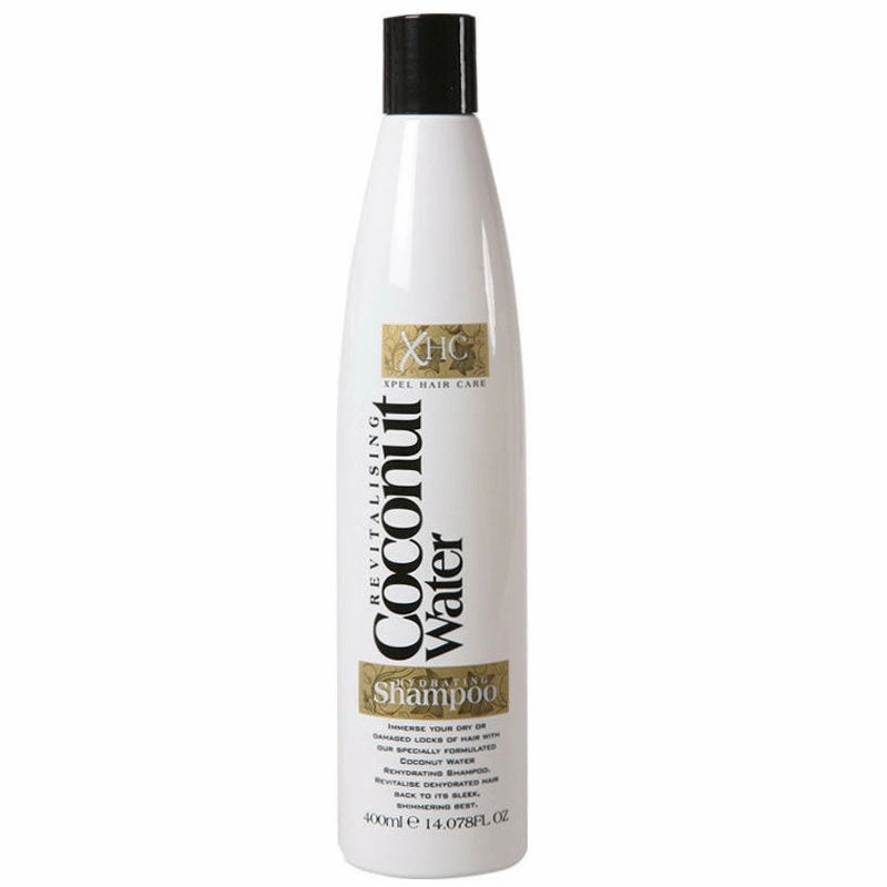 3x XHC Revitalising Coconut Water Hydrating Shampoo 400mL
