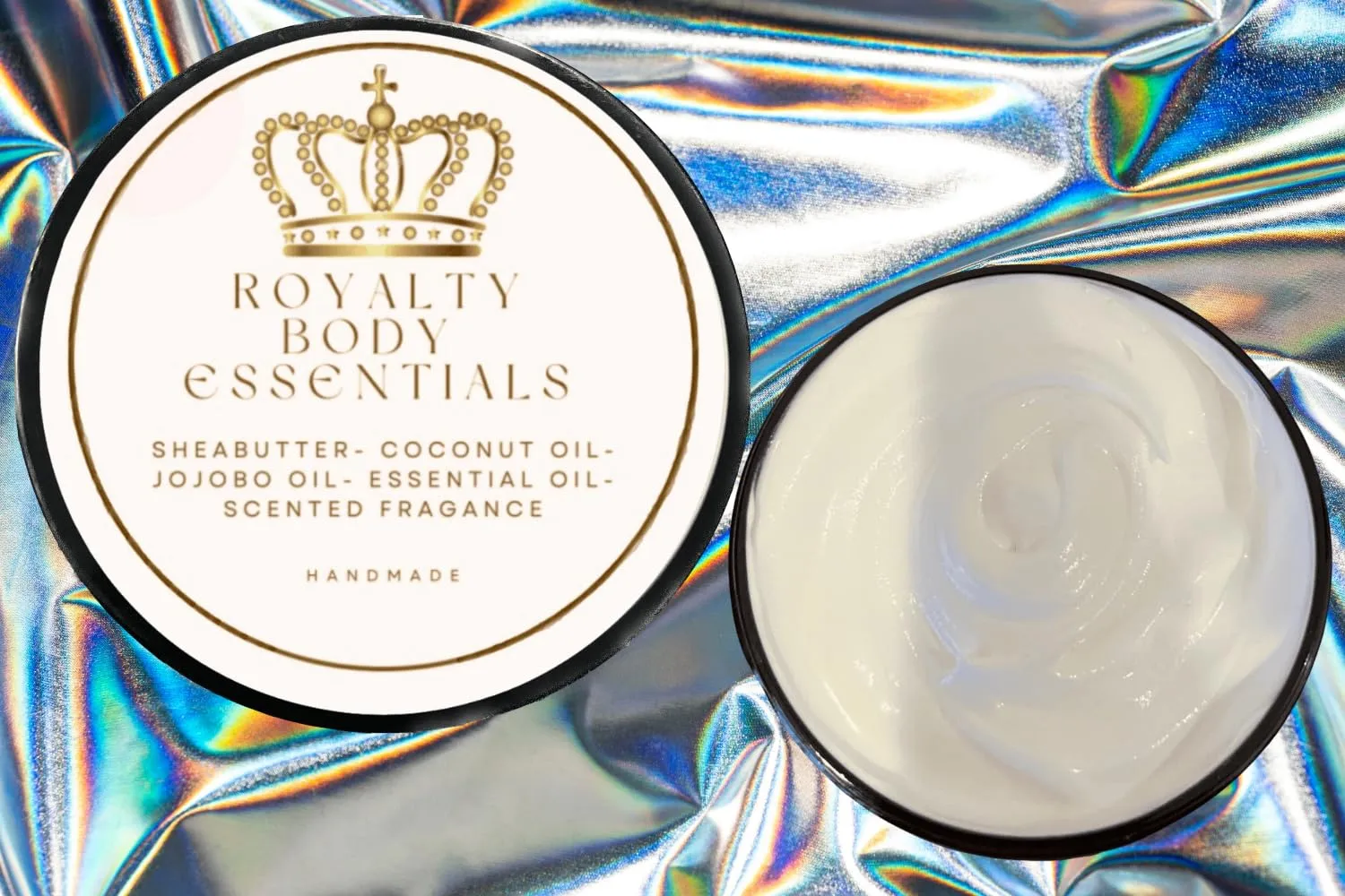 4 Ounces of Premium Moisturizing Body Butter with Shea Butter and Jojobo Oil - Rich, Nourishing and Softens Skin (Coconut)