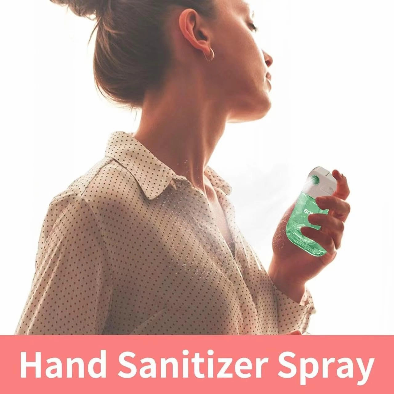 4 Pcs Hydrating Hand Sanitizer Spray, 4 Scents, 5.2 FL. OZ. Portable Sanitizer Spray for Travel Size, 500-Sprays Each Multi-Flavor (4Pcs.)