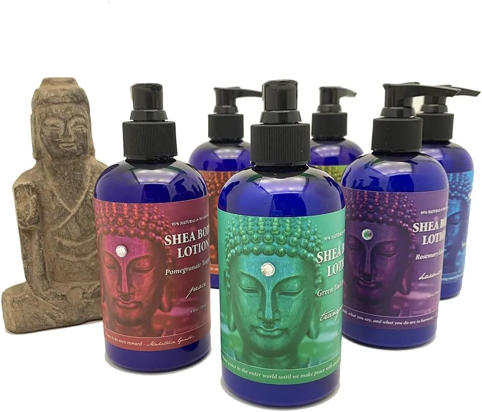 8 oz Zen Organic Shea Body Lotion Tranquility