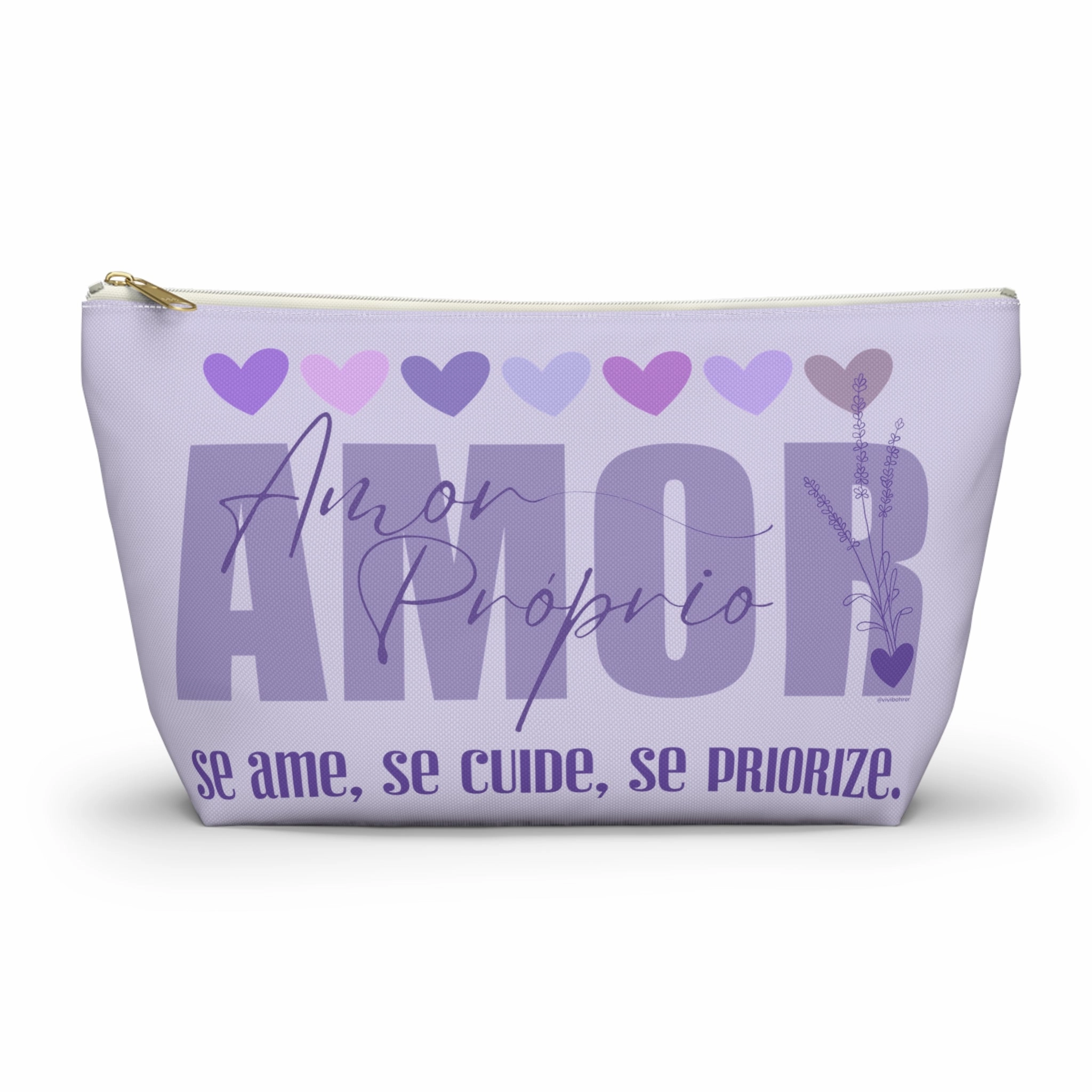 ♡ Amor Próprio :: Coleção Lavanda :: MakeUp Travel Bag