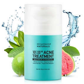Acne Pimple Spot Treatment Cream: Cystic Hormonal Blackheads Blemish Breakouts for Face, Back and Body - 10% Azelaic Acid & Salicylic Acid - Teens-Adults, 1.8 oz