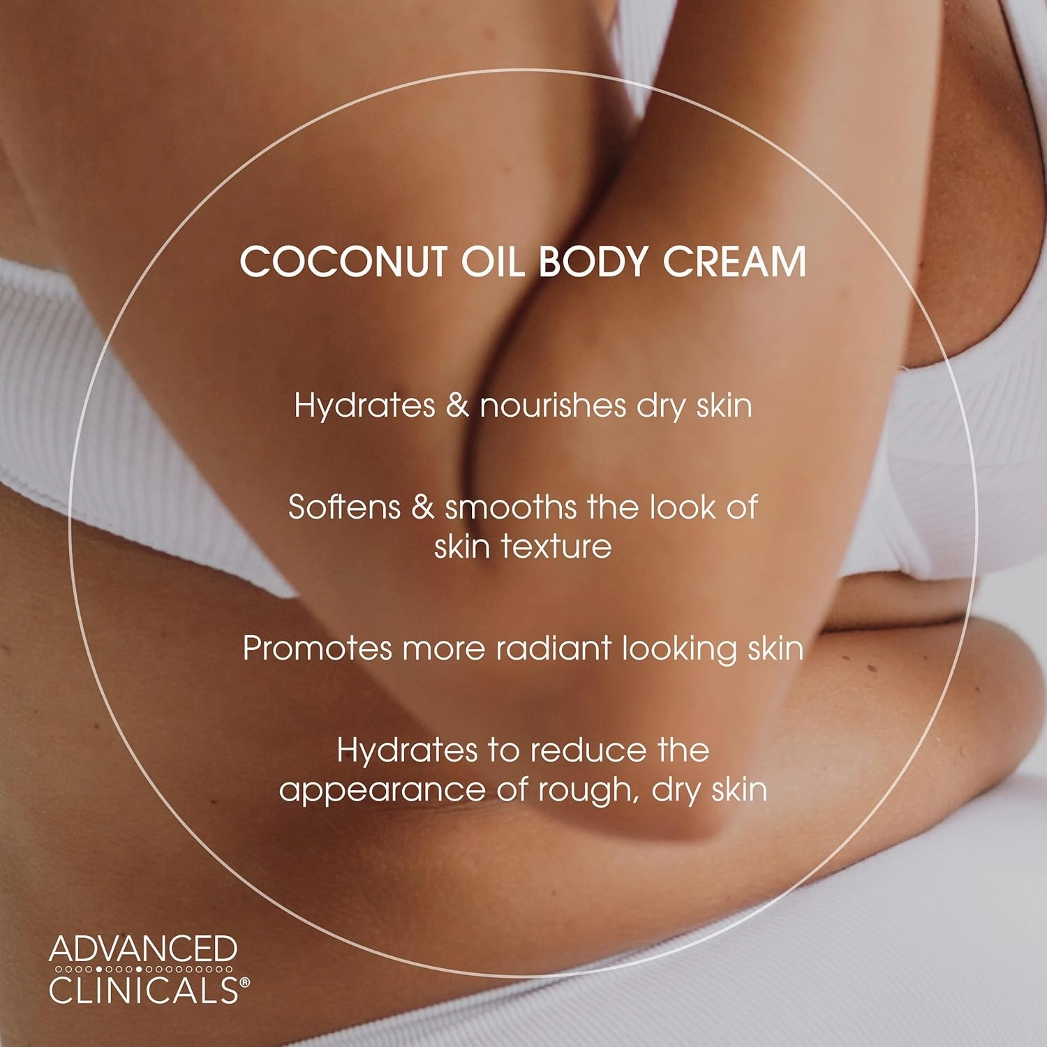 Advanced Clinicals Unscented Retinol Body Lotion & Face Moisturizer   Coconut Oil Body Cream For Women & Men | 2PC Skincare Set Helps Reduce Appearance Of Crepey Skin   Irritated Dry Skin, 2pc Set