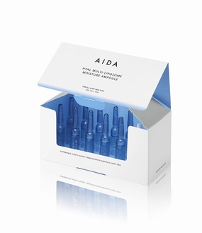 AIDA Hyal Multi Liposome Moisture Ampoule 2ml*10ea, Hyaluronic acid, Liposome, glycerin, Niacinamide