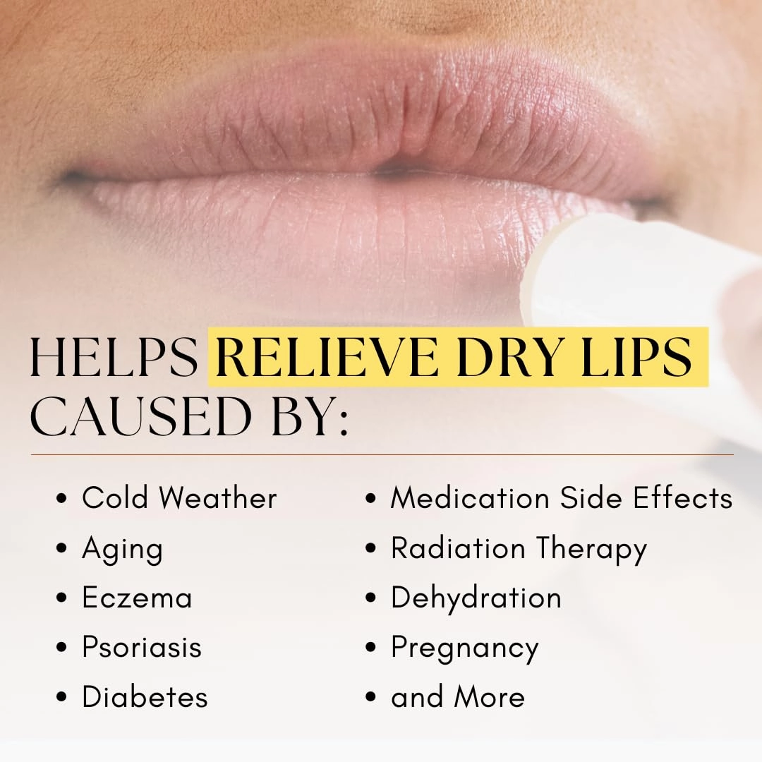 All Natural Lip Balm For Very Dry Lips | Hydrating & Moisturizing Lip Balm with Shea Butter, Ghee, Jojoba Oil, Coconut Oil | Chapped Lips & After Sun Care | BioSerene (4.5 gms/tube, Mixed Berry)