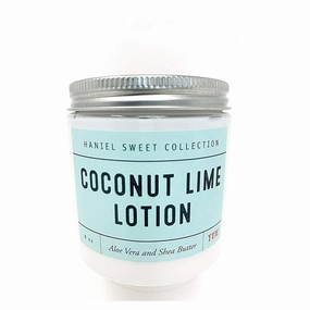 Aloe Vera and Shea butter Lotion | Coconut Lime | Net Wt 8 oz | Handcrafted