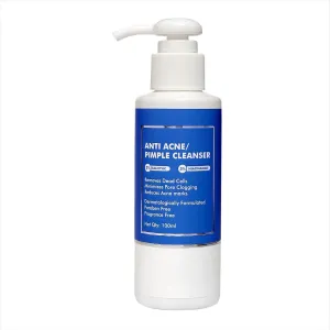 Anti Acne/Pimple Face Cleanser - With 2% Salicylic Acid And 5% Niacinamide – 100ml(Pack Of 1) / Anti-Acne Cleanser For Face/Paraben & Fragrance-Free
