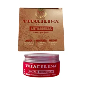 Anti-Wrinkle Facial Cream, Organic Formula with Retinol, Niacinamide, Hyaluronic Acid and Vitamin E, Firming and Remodeling