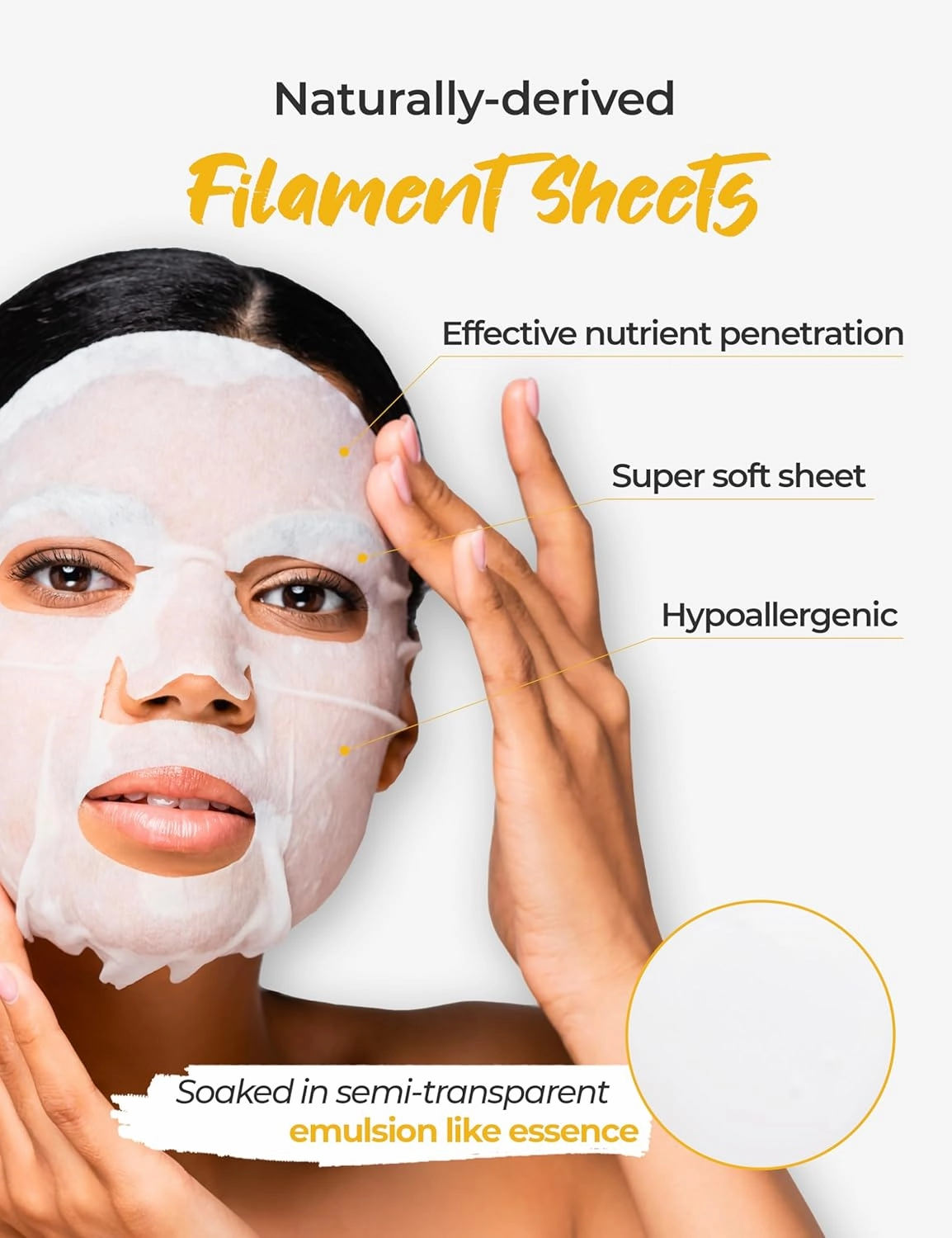Anti-Oxidant Booster Mask 5EA| Korean Collagen Hydrating Face Masks | Beauty Collagen Face Mask Sheet Set | Moisturizing Face Mask Skincare | Korean Sheet Mask & Face Collagen |