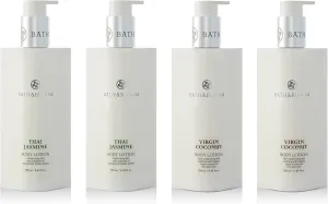 Bath and Bloom Jasmine and Virgin Coconut Body Lotion Set.