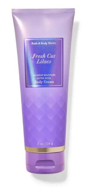 Bath and Body Fresh Cut Lilacs Moisturizing Body Cream | 8 Oz