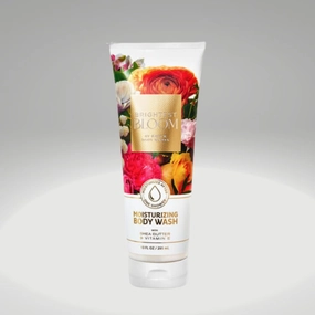Bath & Body Brightest Bloom Moisturizing Body Wash with Shea Butter   Vitamin E, 10 fl oz / 295 mL (Packaging May Vary)