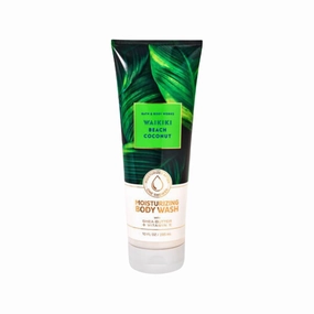 Bath & Body Waikiki Beach Coconut Moisturizing Body Wash with Shea Butter   Vitamin E, 10 fl oz / 295 mL (Packaging Styles May Vary)