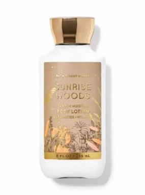 Bath & Body Works Bath and Body Sunrise Woods Works Super Smooth Lotion Sets Gift For Women 8 Oz (Sunrise Woods) 4 Fl Oz (Pack of 2)