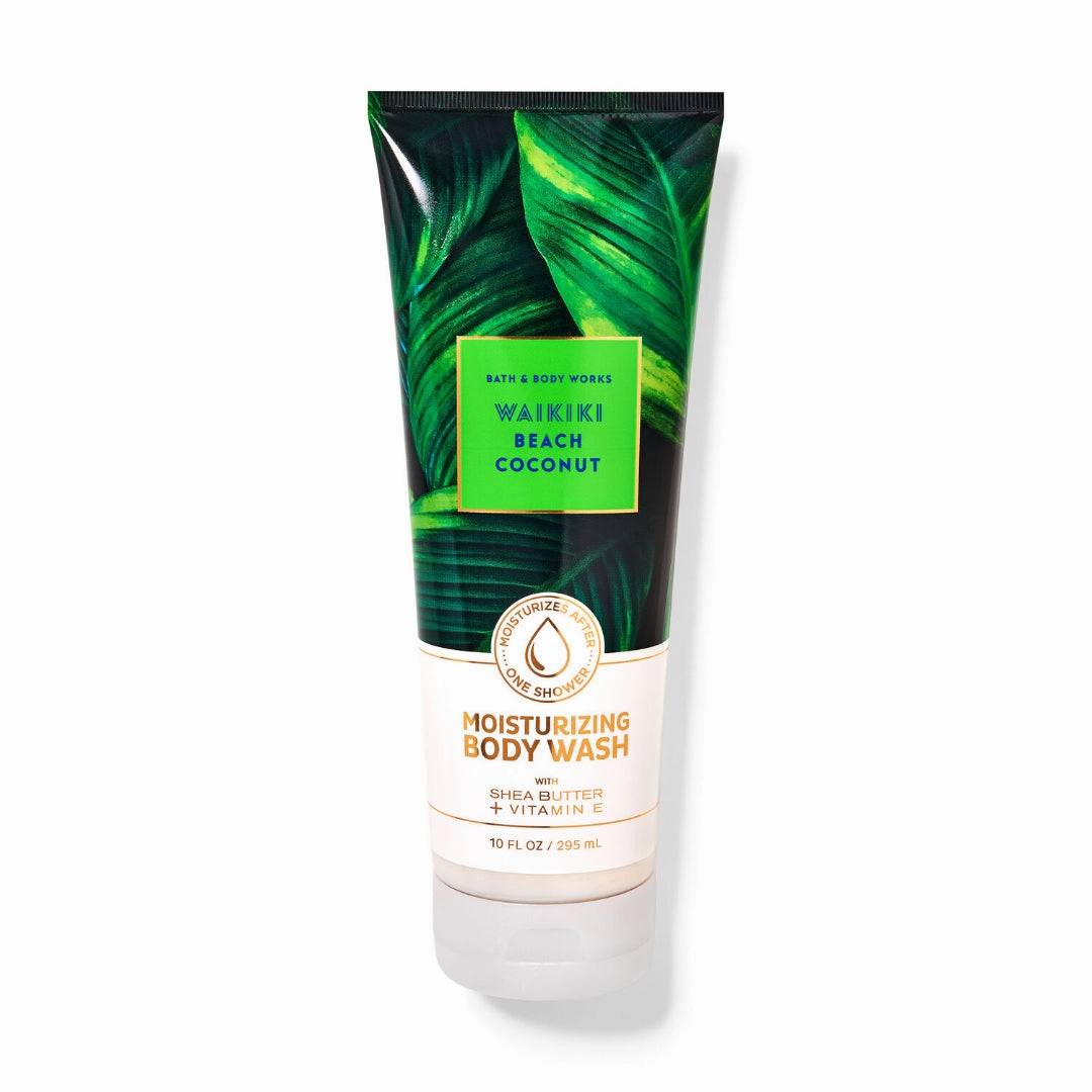 Bath And Body Works Moisturizing Body Wash 295ml - Waikiki Beach Coconut