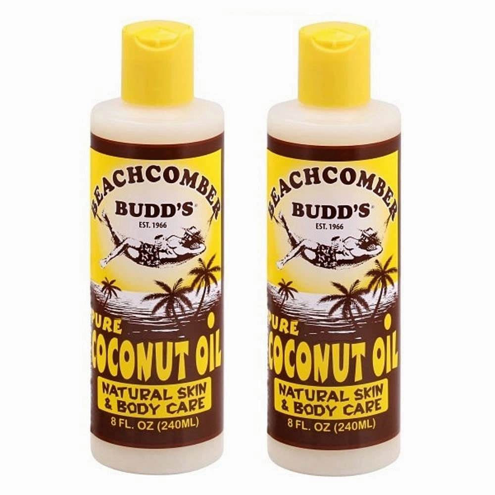 Beachcomber Budd's Pure Coconut Oil 8 oz. Scented - 2-Pack