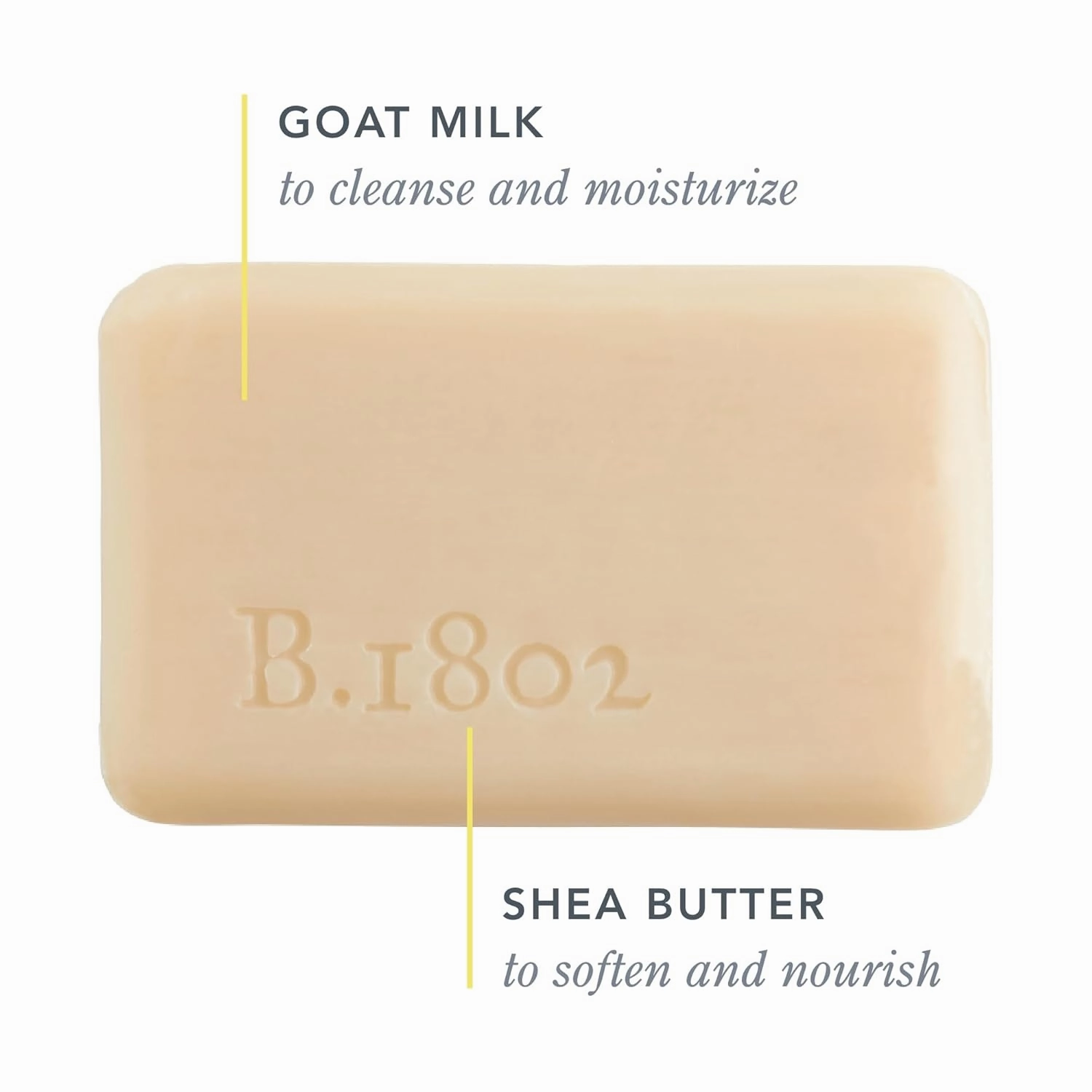 Beekman 1802 Coconut Cream 3-Pack Palm-Sized Bar Soap Set - Scented - 3.5 oz - Cleanses, Nourishes & Hydrates - Certified Microbiome Friendly - No Irritation - Good for Sensitive Skin
