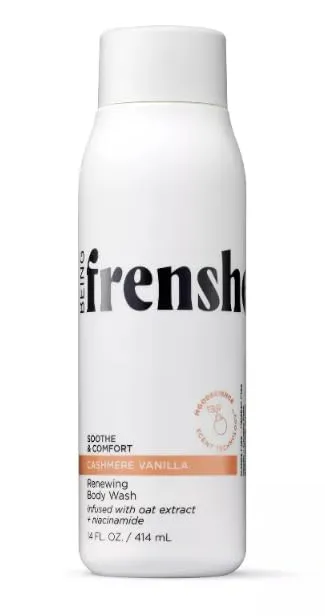 Being Frenshe Renewing and Hydrating Body Wash with Niacinamide, Fresh Cashmere Vanilla, 14 fl oz