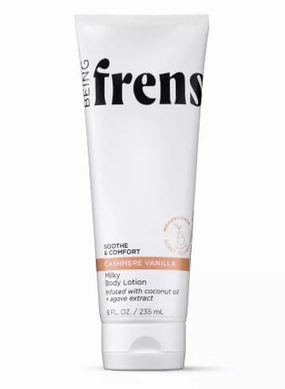 Being Frenshe Cashmere Vanilla Body Lotion, Hydrating with Coconut Oil for Dry Skin, 8 fl oz