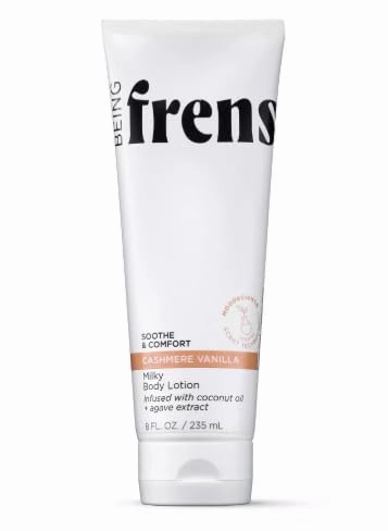 Being Frenshe Cashmere Vanilla Body Lotion, Hydrating with Coconut Oil for Dry Skin, 8 fl oz