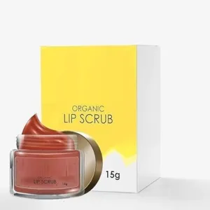 BK Generic Organic Lip Scrub for Smooth, Soft & Tempting Lips with Coconut, Glycerin and Other Natural Ingredients