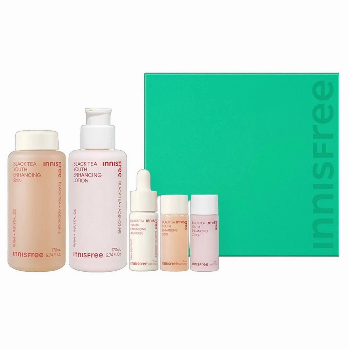 Black Tea Youth Enhancing Skin Care Set (5 pcs)
