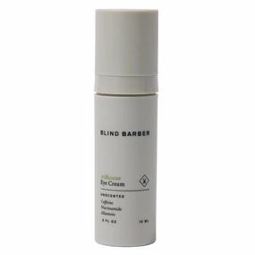 Blind Barber triRescue Eye Cream for Men - Formulated with Caffeine, Niacinamide & Allantoin to Illuminate & Awaken Under Eyes & Combat Dark Circles (0.5oz)