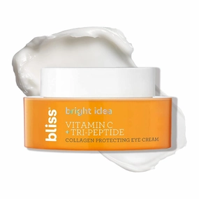 Bliss Best of Eye Cream Duo: Bright Idea and Rest Assured Eye Cream - Brightening & Hydrating Under Eye Treatment - Vitaminc C, Niacinamide, Tri-Peptides