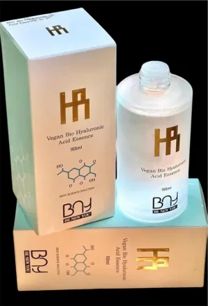 BNY- SERUM HA BNY Vegan Hyaluronic Acid Serum, 100ml, Korean Skincare with Niacinamide and Panthenol