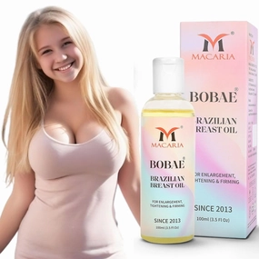 Bobae Brazilian breast Oil for fast Growth Bust Enlargement Tightening Shape & Size up Toning Oil Quick Growth Lifting & Firming Breast Enhancement Gel for bigger Boobs for Nurshing Mother & Women