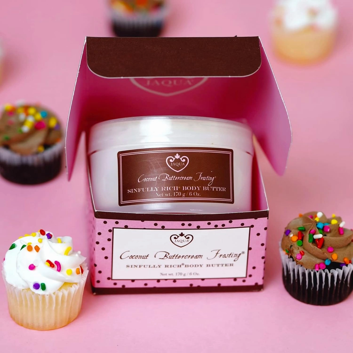 Body Butter Lotion - Coconut Buttercream Frosting Fragrance with Shea Butter