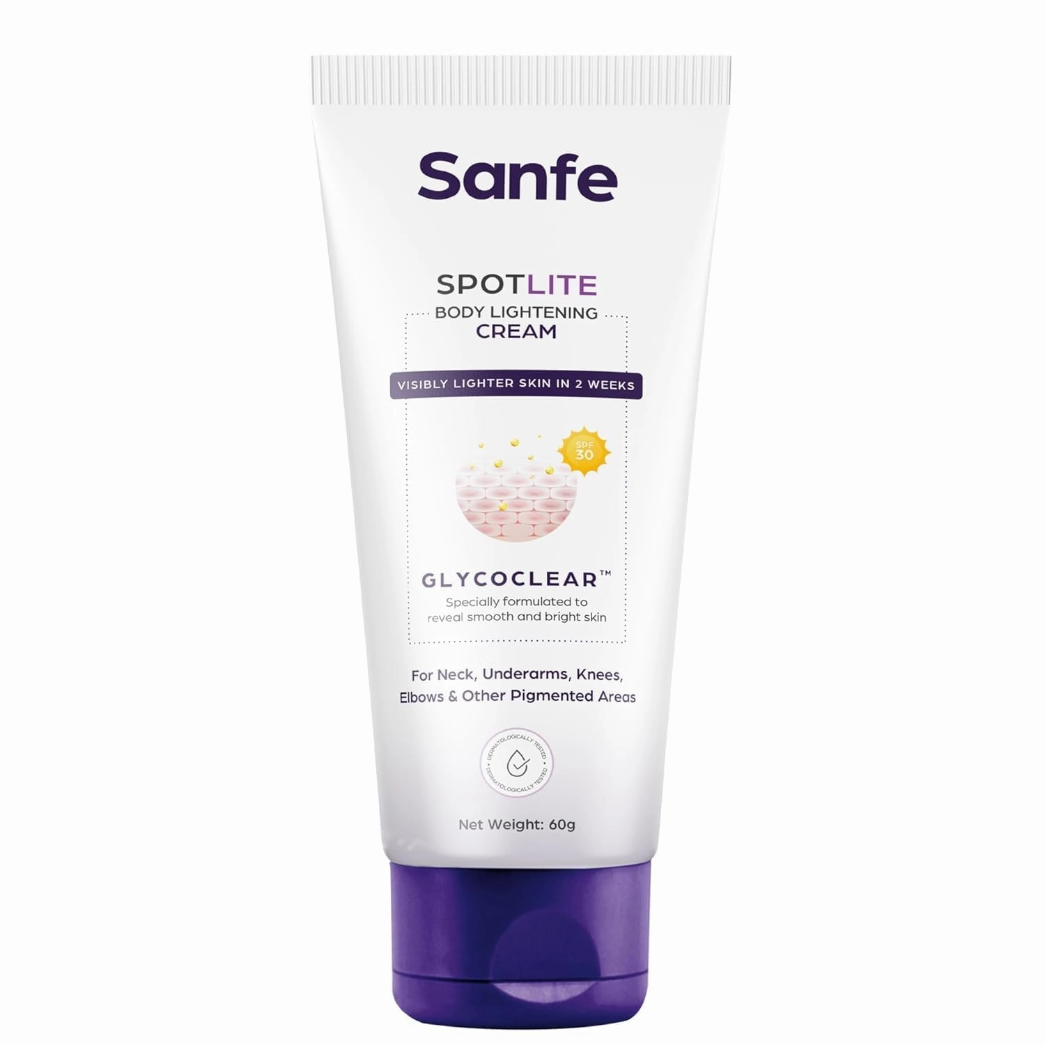Body Cream For Dark Neck and Skin Jion folds Enriched with 3% Lactic Acid, Retinol & SPF 15 For Dark Patches, Detanning, Anti Aging and Skin Tightening -60gm