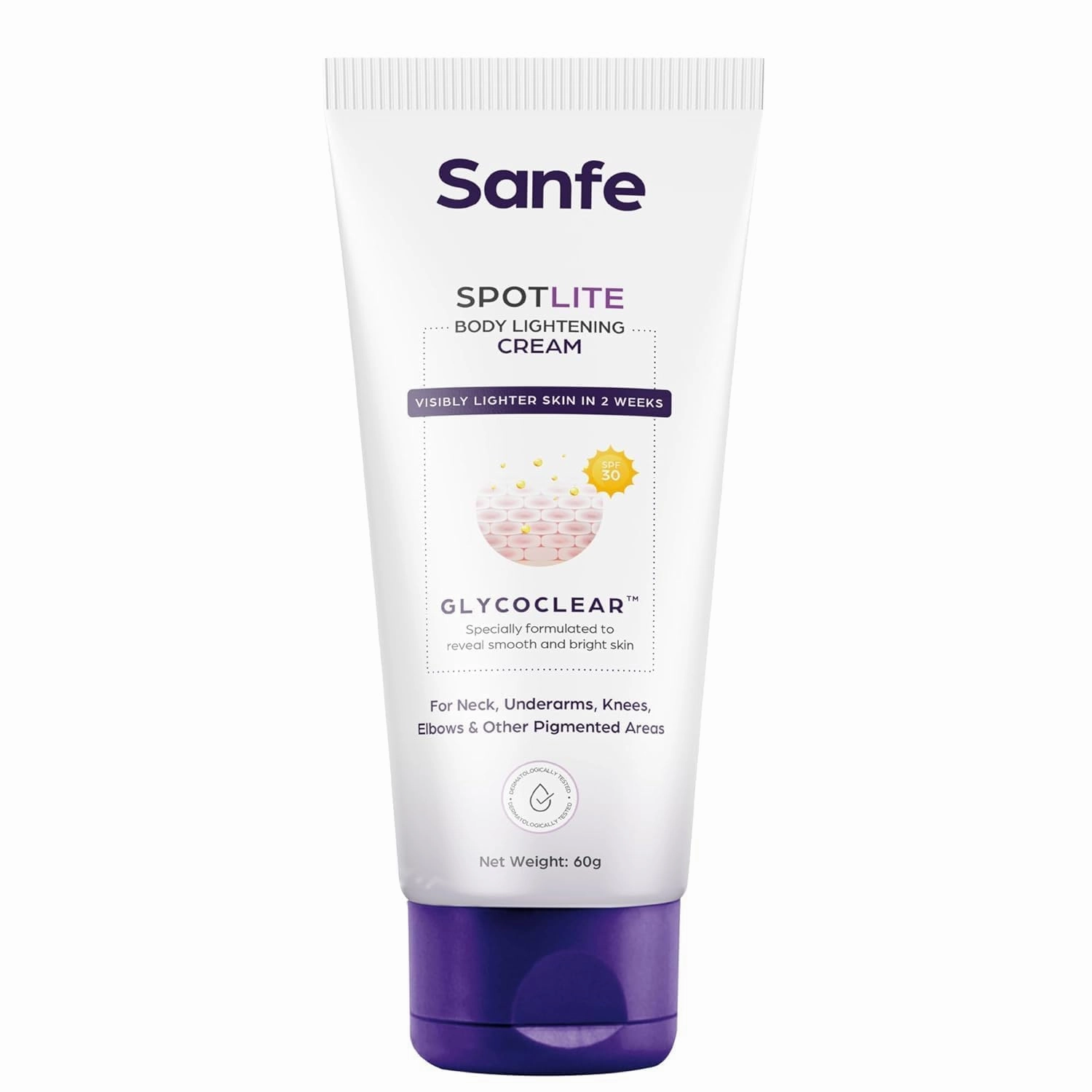 Body Cream For Dark Neck and Skin Jion folds Enriched with 3% Lactic Acid, Retinol & SPF 15 For Dark Patches, Detanning, Anti Aging and Skin Tightening -60gm