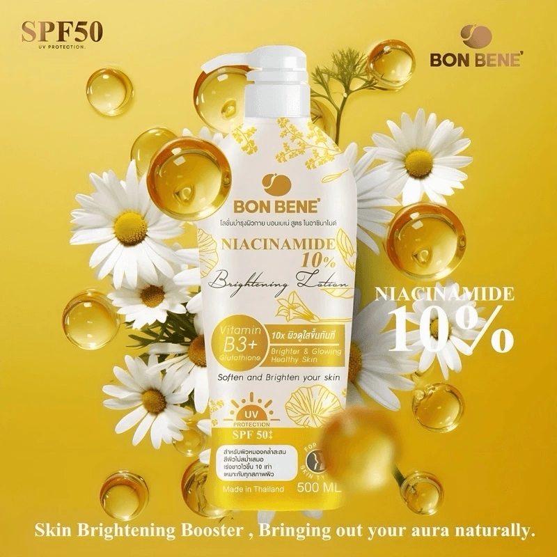 Bon Bene Niacinamide Brightening Lotion SPF50   - 500ml