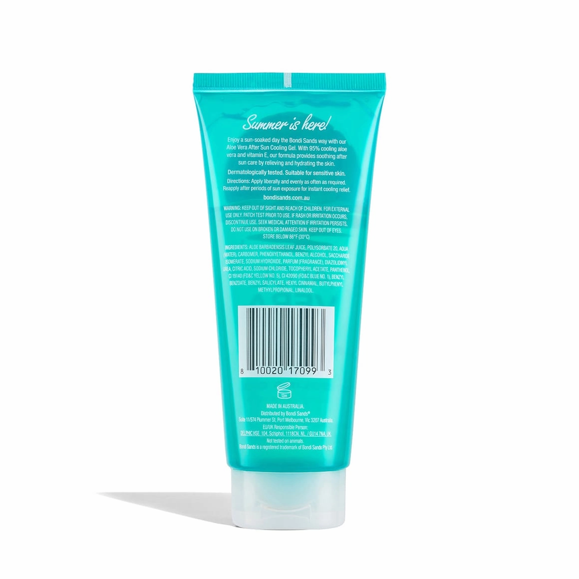 Bondi Sands Aloe Vera After Sun Cooling Gel 200ml