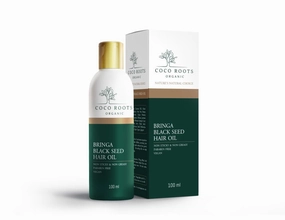 Bringa Black Seed hair Oil made with Organic Coconut oil, Bringa, Black Seed. - 100ml, 3.38 Fl Oz