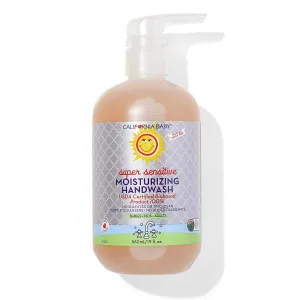 California Baby Super Sensitive Moisturizing Hand Soap | Unscented | 100% Plant-Based Sensitive Skin Soap | Coconut Oil | Hypoallergenic Soap | 19 oz.