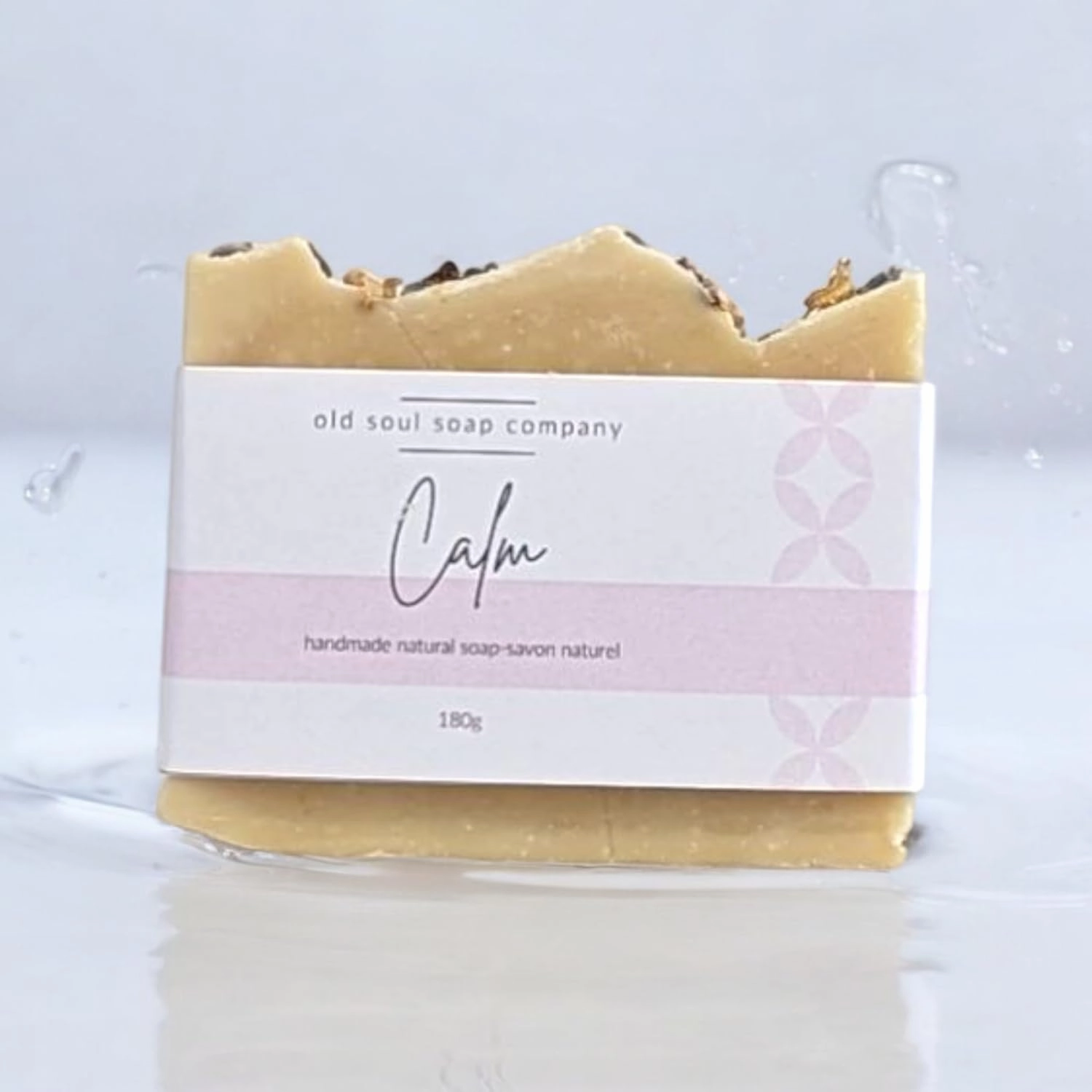 Calm Soap Collection Soap Bar – Skin Renewing, Vegan-Friendly with Lavender & Tea Tree Oil – Deep Cleansing & Nourishing for Glowing Skin – 5.8 oz Pack 4