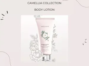Camellia Niacinamide Brightening Body Lotion – 200mL / 7.04 fl oz – Hydrating Moisturizer for Dry & Sensitive Skin – Non-Sticky, Anti-Aging, Lightweight Formula