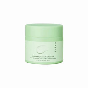 Ceramide & Hyaluronic Face Moisturiser | Lightweight Moisturizer to Hydrate & Brighten Skin | With Vitamin C, Niacinamide, Oats | For Women and Men | Oil Free for All Skin Types | 50ml