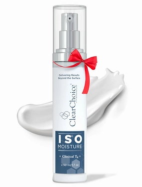 Clear Choice ISO Moisture – Hydrating Face Moisturizer with Green Tea, Centella Asiatica & Hyaluronic Acid, Anti-Aging, All-Day Hydration, Lightweight, Non-Greasy Formula for All Skin Types, 1.7 oz