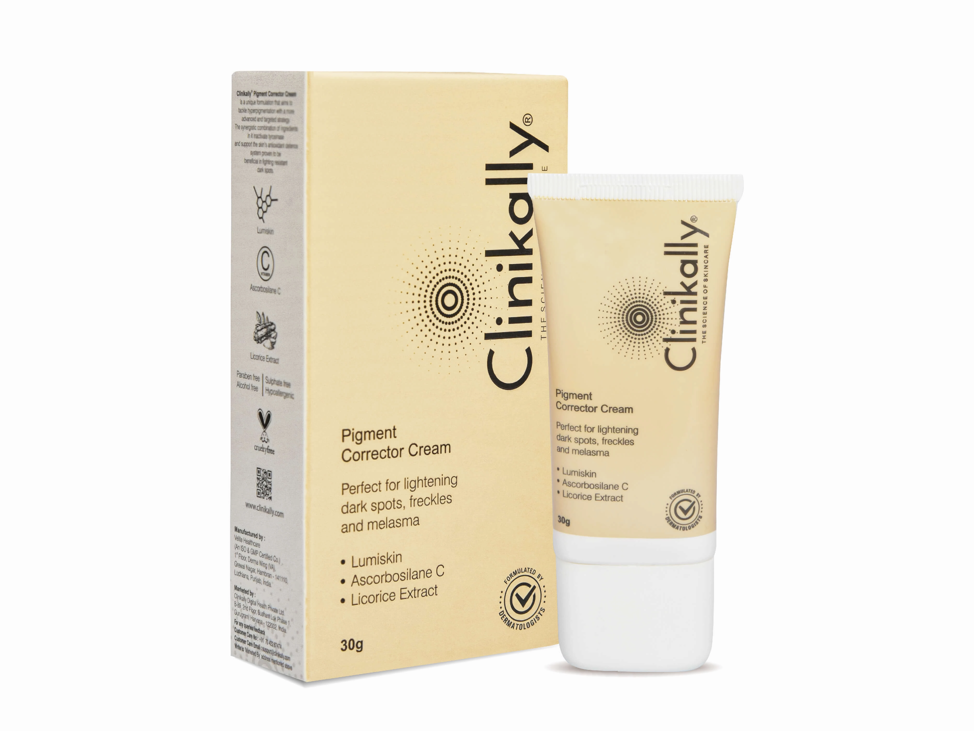 Clinikally The Ultimate NIA Serum   Pigment Corrector Cream