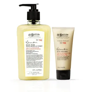 C.O. Bigelow Lemon Hand Wash No. 1142, 10 fl oz. & Lemon Hand Treatment No. 1135, 3 oz.…