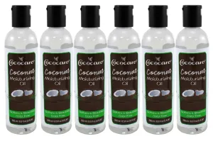 Cococare Coconut Moisturizing Oil 8.5 Ounce (260ml) (Pack of 6)